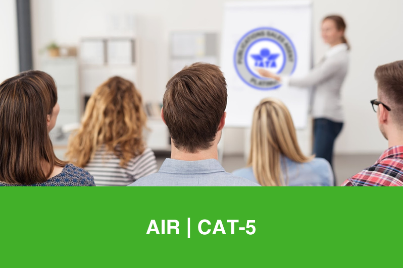 Curso IATA M.P. CAT-5 | Personal de los transitarios / Bodega H.6.4