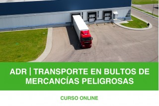 Curso ADR Transporte de bultos de mercancías peligrosas Curso ADR Transporte de bultos de mercancías peligrosas
