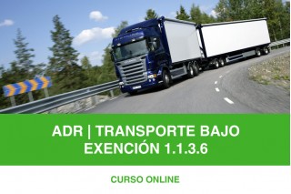 Curso ADR - Conductor de mercancías peligrosas exentas por unidad de transporte 1.1.3.6 Curso ADR - Conductor de mercancías peligrosas exentas por unidad de transporte 1.1.3.6