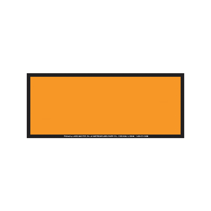 Panel Naranja contenedores ADR / IMDG sin números Panel Naranja contenedores ADR / IMDG sin números