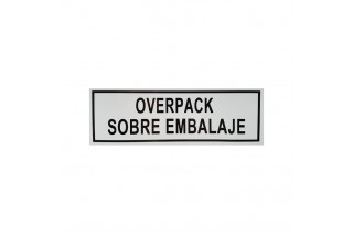 Etiqueta de Sobreembalaje / Overpack Etiqueta de Sobreembalaje / Overpack