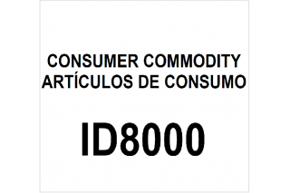 ID8000 Consumer commodity - Artículo de consumo ID8000 Consumer commodity - Artículo de consumo