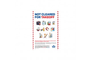 Dangerous Goods Passenger Awareness Poster - International Version Dangerous Goods Passenger Awareness Poster - International Version