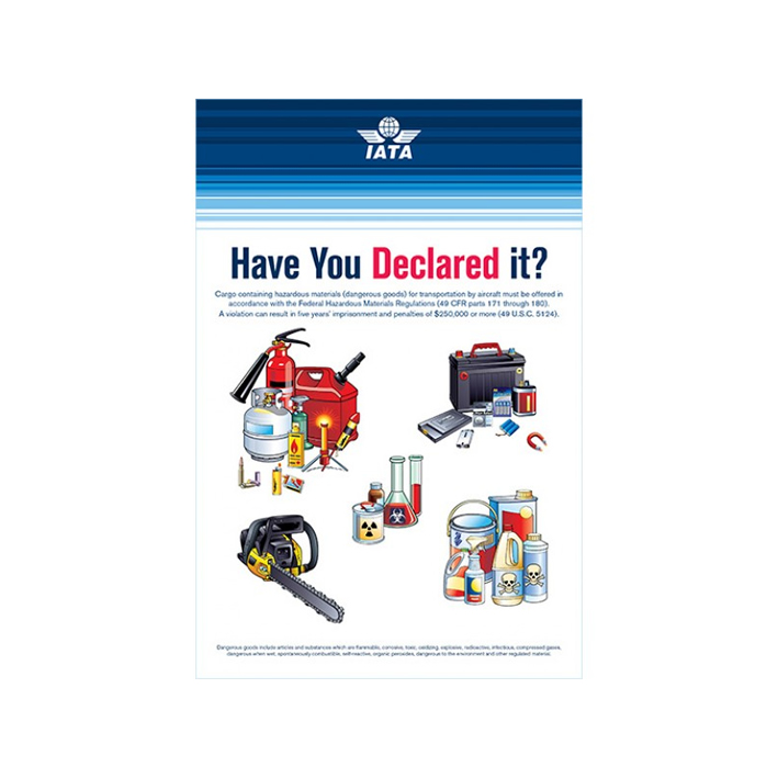 Have you declared it? Counter Display (English)