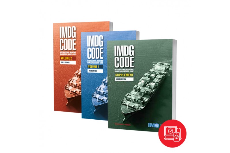 IMDG Code 41-22 |  3 Volume Set |  On the Web | 2024 | English